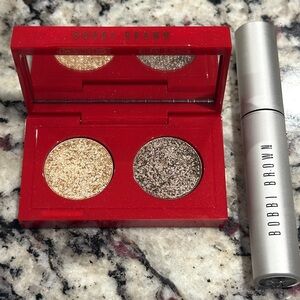 Bobbi Brown Luminous Smoke Eyeshadow Duo + Mascars Set! LIMITED EDITION!!!